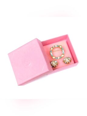 Vintage Swarovski Brooch & Earrings Set